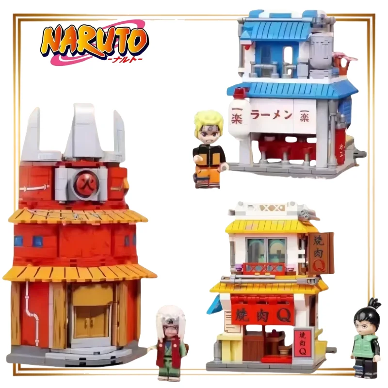

Keeppley Naruto Building Block Puzzles for Kids Uzumaki Assembling Three-dimensional Toys Holiday Gifts Anime Peripherals