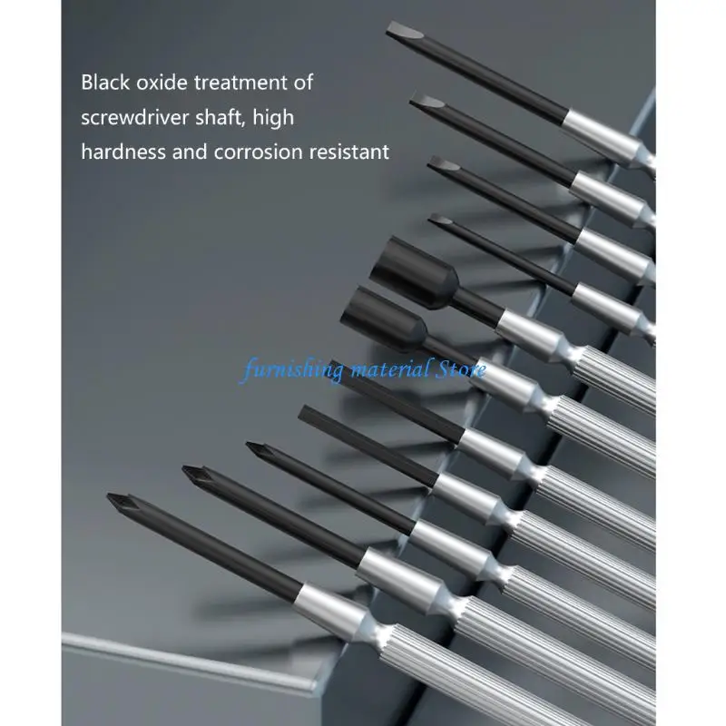 Y5GD Ergonomic Handle Screwdriver Crafted from Chrome Steel for Jewelers and Repair Enthusiasts in Tiny Applications