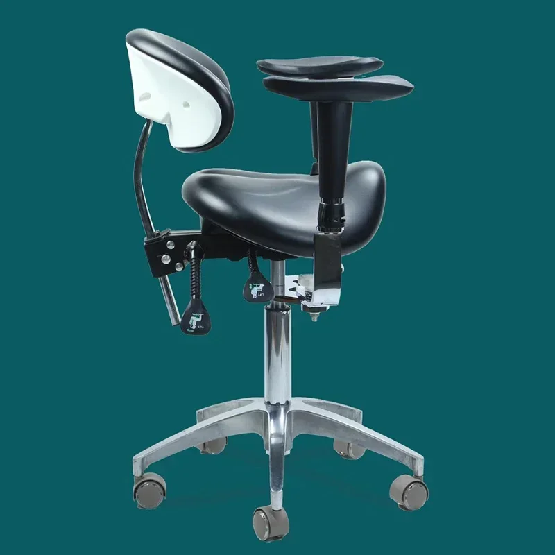 

Adjustable Backrest Doctor Chair Horse Riding Manicure Silla Surgical Saddle Nail Salon Chairs Lifting Armrest Physician