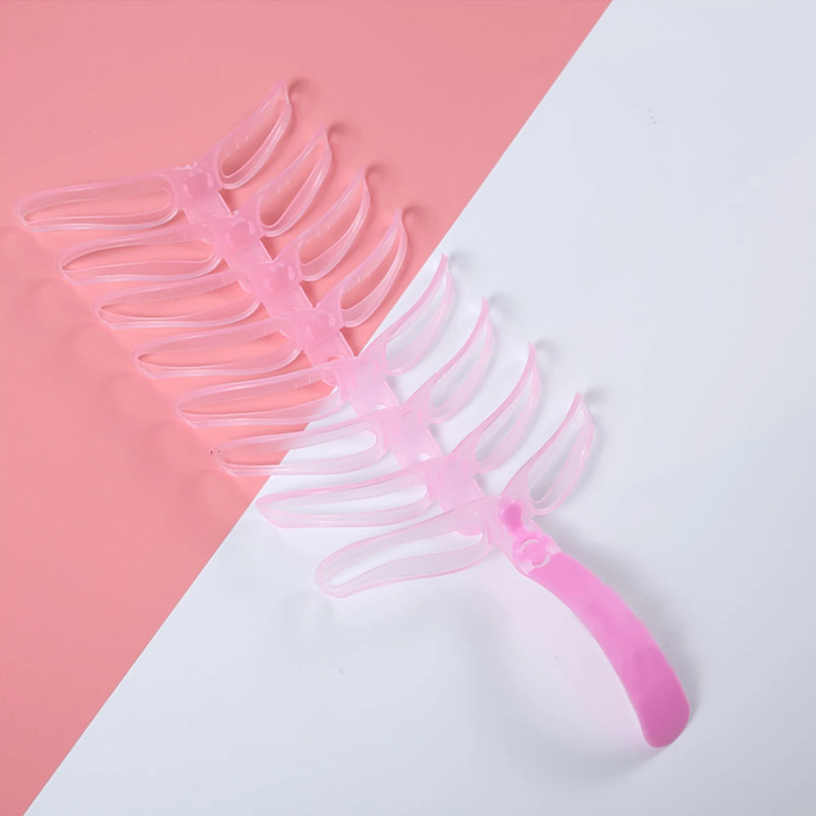 Herbruikbare wenkbrauwsjablonen Koreaanse stijl 4e generatie Handheld wenkbrauwvormgereedschap voor wenkbrauwen Gemakkelijke make-uptoepassing