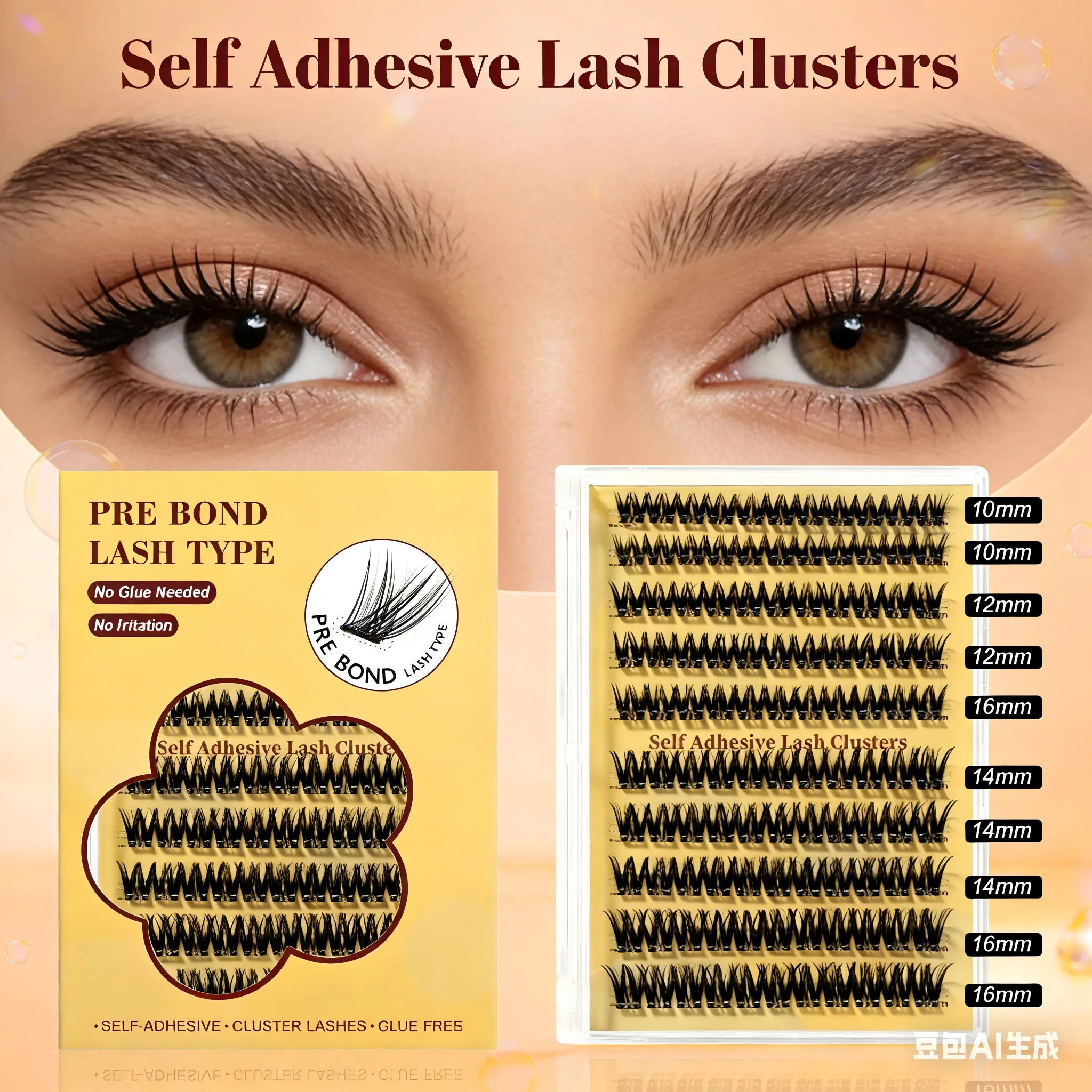 100-unidades-de-cilios-posticos-autoadesivos-em-tufos-sem-cola-necessaria-cilios-pre-bondados-para-extensao-diy-cilios-naturais-em-tufos-de-10-16mm