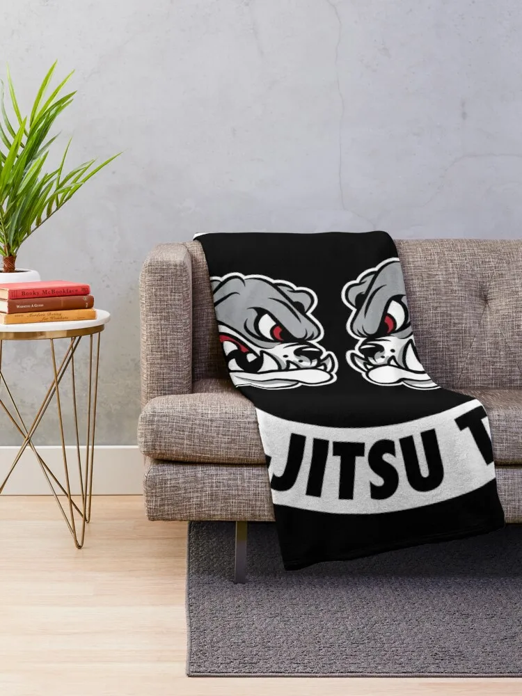 Carlson Gracie Jiu-Jitsu Team Throw Blanket Designers Furrys funny gift Blankets