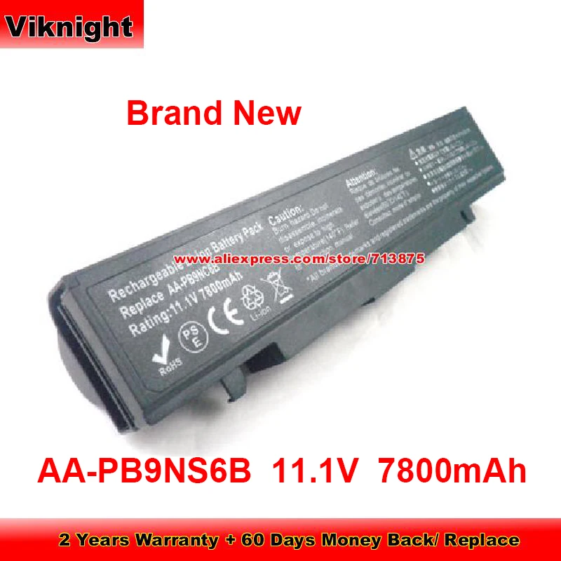 

Brand New AA-PB9NS6B Battery AA-PL9NC2B for Samsung NB-RF510 NB-RF710 NP-300V NP-305V5A E152 E251 NP-P530-JA05 11.1V 7800mAh