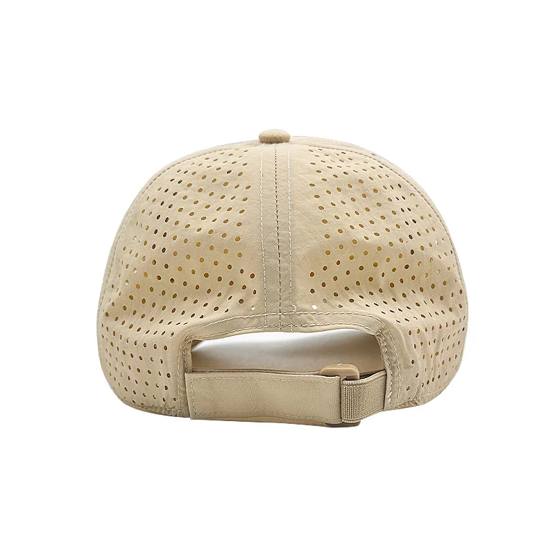 Custom Logo Performance Mesh Baseball Cap Outdoor Sport Running Sun Hat Plain Blank Polyester Nylon Quick Drying Gorras