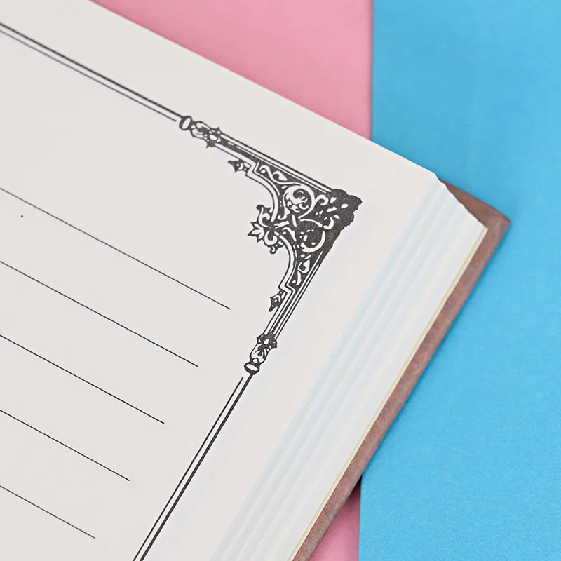 Diário forrado caderno, 100 páginas, médio 5.7 polegadas x 8 polegadas-100 gsm papel grosso, caderno de capa dura para o trabalho