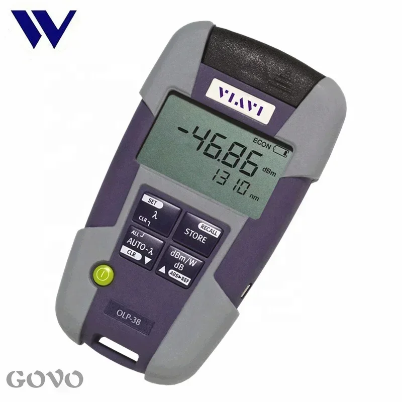 2026VIAVI JDSU OLP-38 Optical Power Meter 2302/13  Filtered InGaAs +26 dBm data storage USB