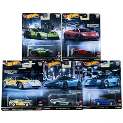 Hot Wheels 1:64 NISSAN SKYLINE VAN Audi McLAREN SENNA BUGATTI CHIRON PANDEM SUBARU BRZ FORD BRONCO TOYOTA SUPRA FPY862 car model