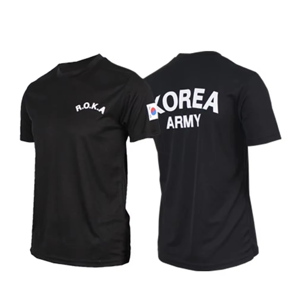 2026 Simple Curved Letter Graphic Short Sleeve T Shirt, Back Text Print, Minimal Urban Streetwear Casual Daily Tops for Man