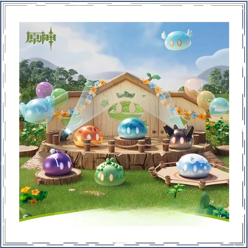 

Blind Box Slime Mini Storage Jar Originality Trendy Play Collection Desktop Action Figure Model Toys