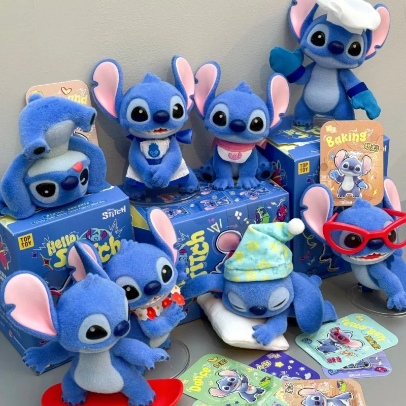 

Genuine Stitch Mystery Box wholesale TOPTOY blind box Hello Stitch series kawaii figures Ornament Birthday Gift For Kids Toy