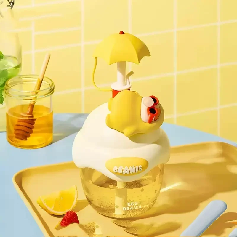 POPMART PUCKY EGG BEANIE Series Sippy Cup Blind Box Toys Kawaii Anime Action Figure Surprise Guess Bag Mystery Box