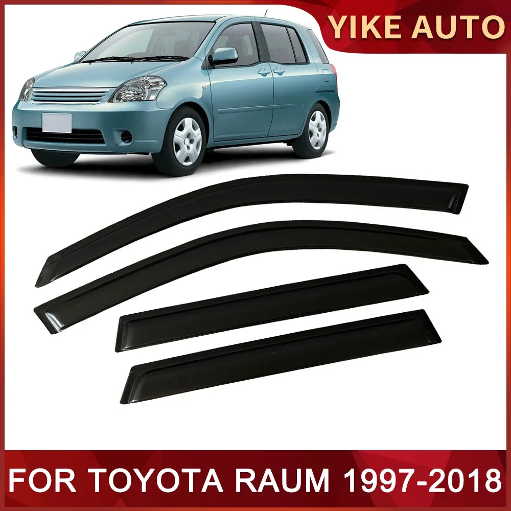 

Оконный козырек для TOYOTA Погодоустойчивый дверной козырек 1997-2018 защита от ветра солнца дождя боковые окна ветровые дефлекторы автозапчасти