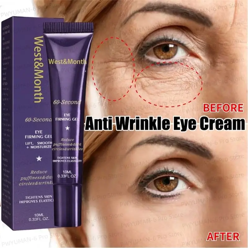 

Anti-Wrinkle Eye Firming Gel Firming Lifting Eye Fine Lines Fishtail Pattern Anti Dark Circles Moisture Replenishment Skin Cream