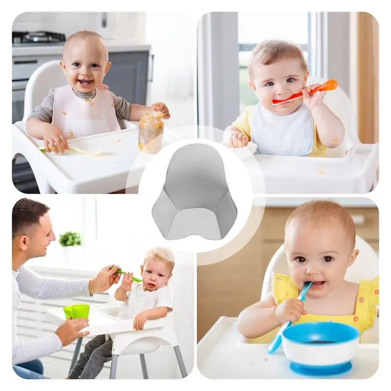 Baby High Chair Cushion Pad, PU Leather, Capas para cadeiras de jantar Acessórios de cozinha