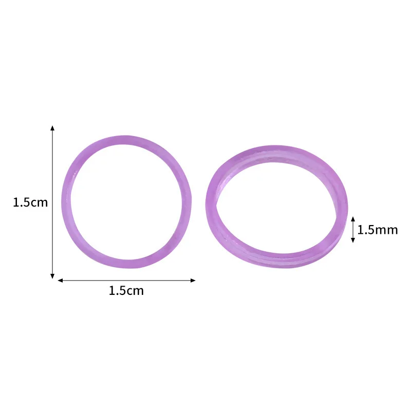 600 pçs conjunto de banda de tear de borracha diy pulseira luminosa transparente colorido borracha arco-íris círculo pulseira, kit de fabricação de pulseira