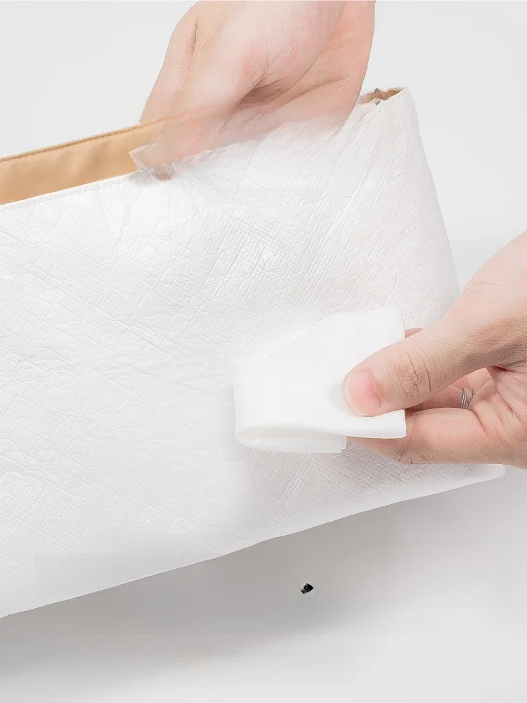 حقيبة يف سان لوران LE37 صغيرة على شكل دلو منظم من ورق دوبونت حقيبة تخزين ببطانة داخلية خفيفة الوزن على الطراز المكعب لجميع ال...