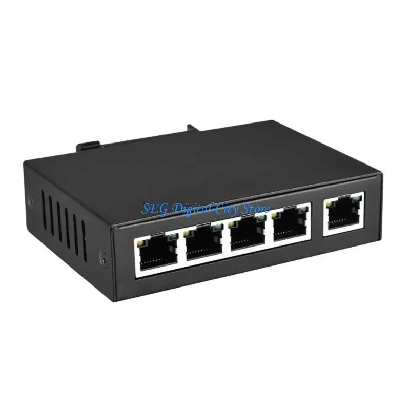 U75B 100M 5 Port POE Switcher Box 1 مدخل 4 مخرج إيثرنت تمديد #2