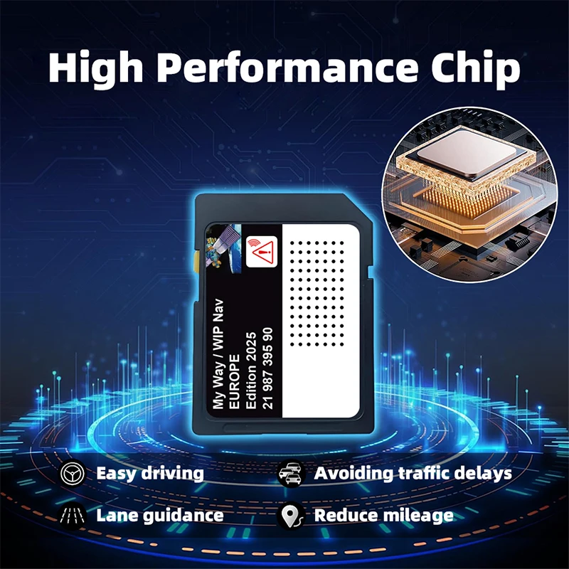 الملاحة WIP Nav بطاقة SD 2025 تحديث الاتحاد الأوروبي المغرب خريطة لبيجو 207/308/3008/407/508/5008/807/Expert Car 2198739590 SAT NAV