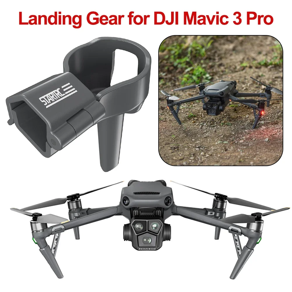 For DJI Mavic 3 Pro Landing Gear Foldable Drone Protective Feet Protect Camera Feet Leg Support Quick Release Fall Prevention