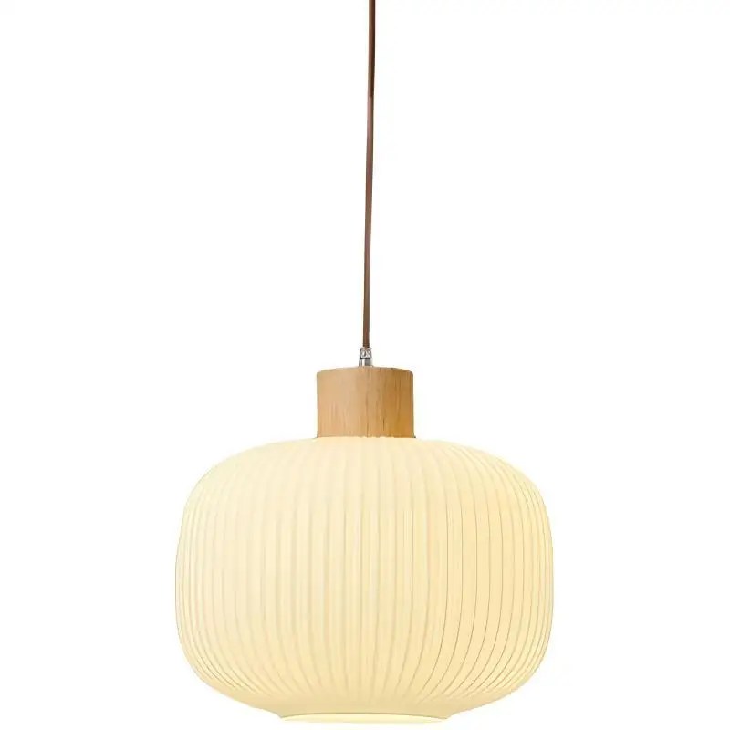 

Japanese restaurant chandelier medieval zen log wind bedside lamp wabi sanfeng B & B hotel tatami glass chandelier