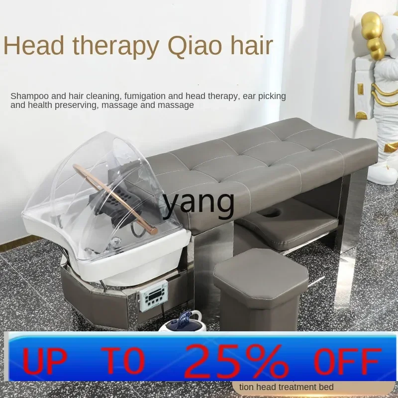 

lmm Shampoo Chair Water Circulation for Hair Salon Beauty Hairdressing Moxibustion Barber Shop Ear Cleaning Bed