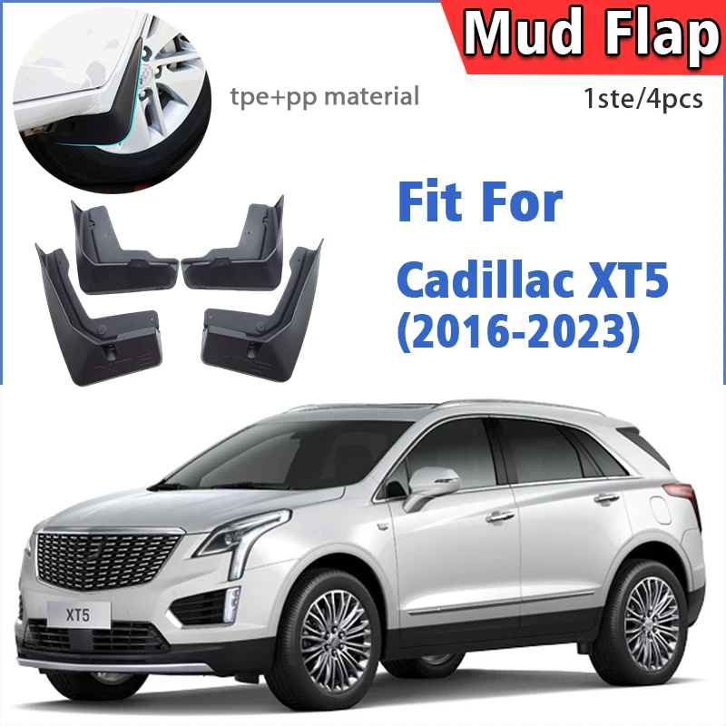 

For Cadillac XT5 2016 2017 2018 2019 2021 2022 2023 Mudflaps Fender Mud Flap Guards Splash Mudguard Car Accessories 4pcs