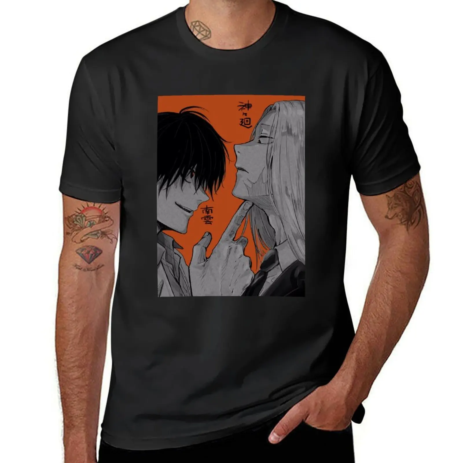 

Sakamoto Days Duo T-shirt quick-drying customs anime Men's t-shirts