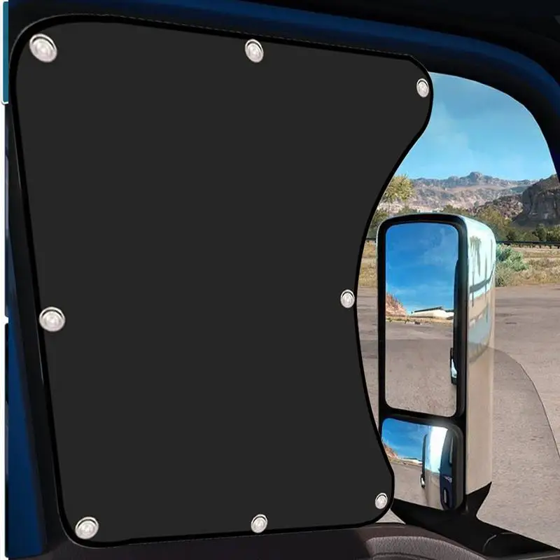 Semi Truck Side Window Shade For RV Heat Protection Block Sun Heat Visor Protection Interior UV Sun Shade For Side Window