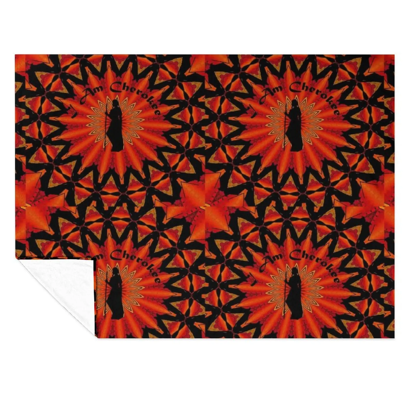 

Cherokee Throw Blanket Tourist Quilt Bed linens Blankets