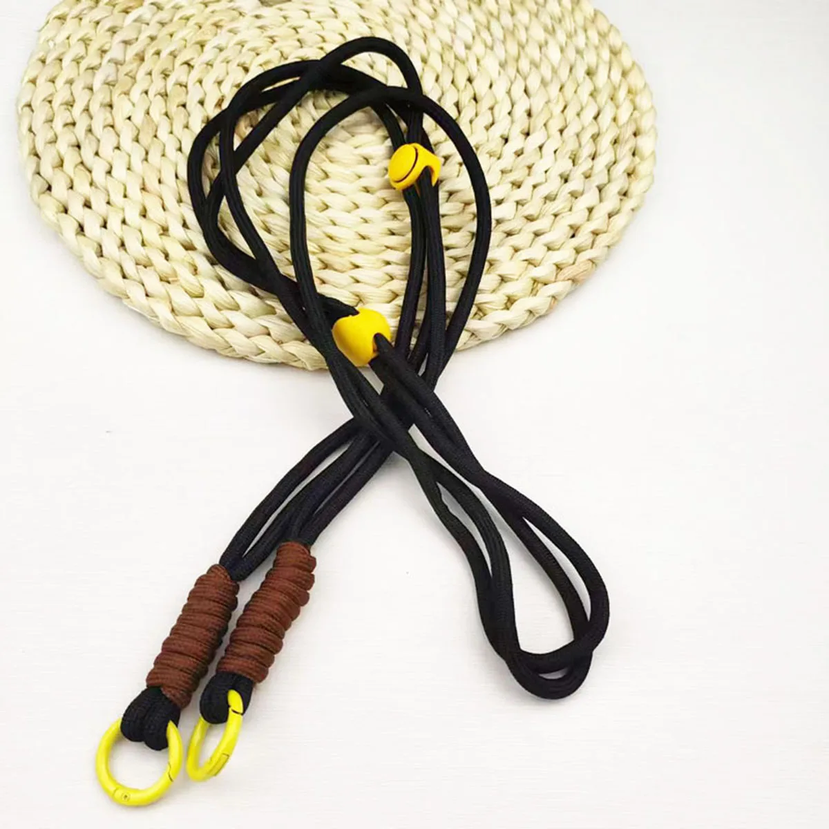 قابل للتعديل الملونة المنسوجة الهاتف المحمول الحبل مكافحة فقدان حبل Labubu حقيبة معلقة حبل متعدد الأغراض الحبل