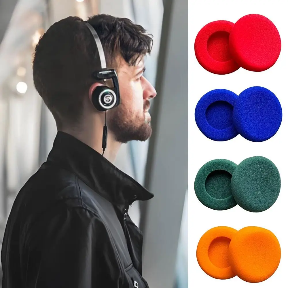 1Pair Sponge Ear Pads Soft Earmuffs Ear Cushion Replacement Headset Repair Headphone Protective Cover for KOSS PP PortaPro