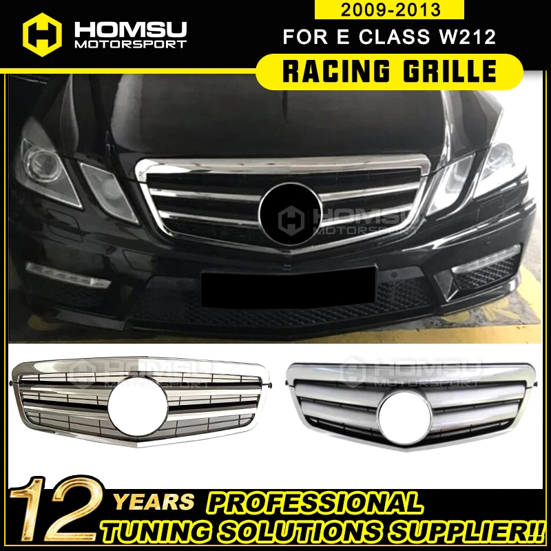 

Year 2009-2013 E class Sedan W212 Front Bumper Grille For merced E300 E320 E260 W212 Grille Front Bupmer Gt Grille