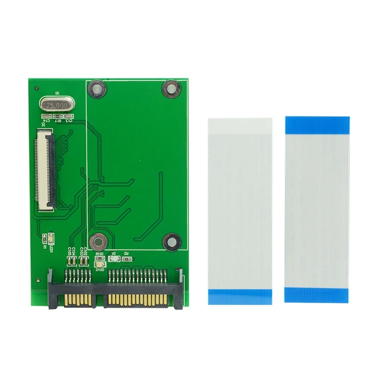 

1.8 Inch 40Pin ZIF/CE SSD HDD Hard Disk Drive to 7+15 22 Pin SATA Adapter Converter Board