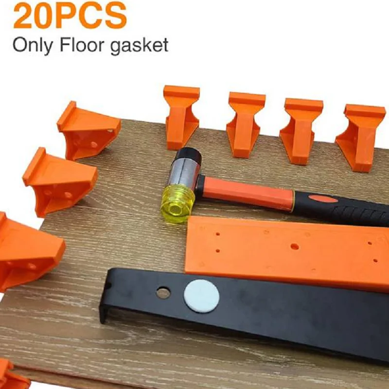 

A78U-20Pcs Flooring Spacers,Laminate Wood Flooring Tools,Compatible With/Vinyl Plank,Hardwood Floating Floor Installation Etc