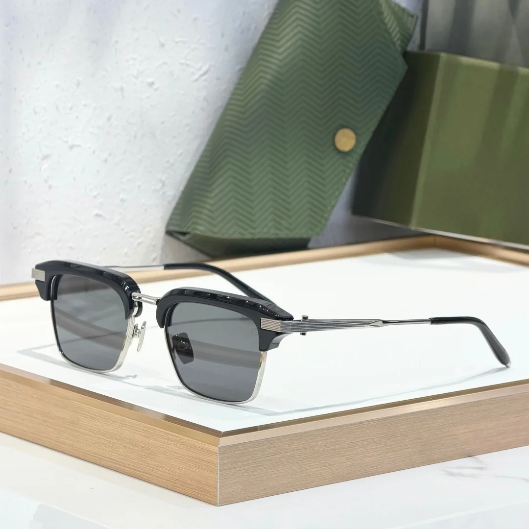 AKO Euclid AKS-526 51-21-14 Top Quality Mens Sunglasses for Women Classic Punk Luxury Acetate UV400 Designer Sunglasses with box