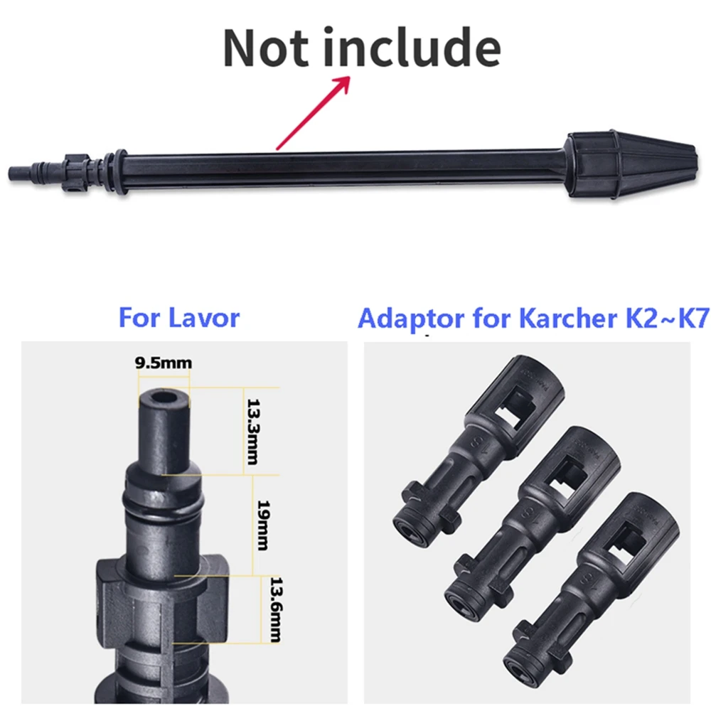 Adaptador de bayoneta para Lavor Bosch a Karcher, adaptador de conversión de la Serie K, Conector de acoplamiento