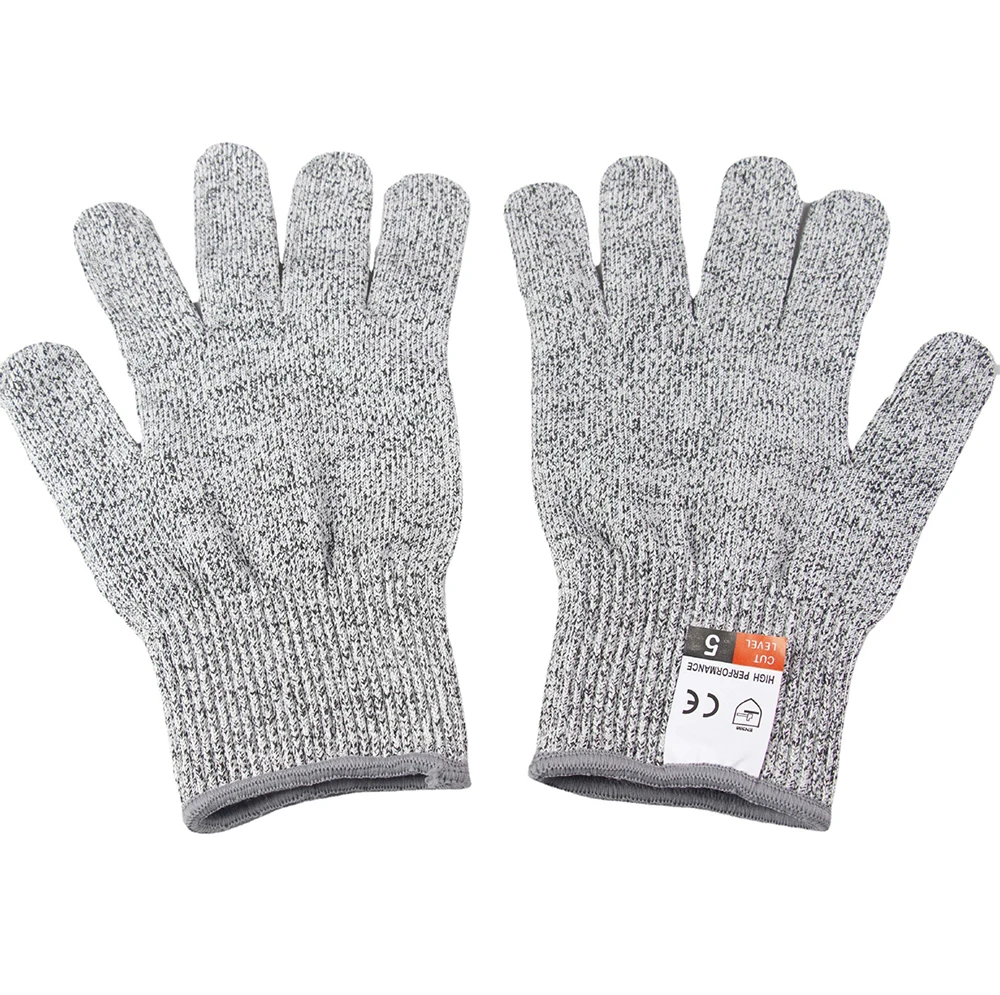 

Working Gloves 32cm Long Cut Resistant Arm Protection Gloves Scratch Resistant Long Sleeved Wear-Resistant Wrist Protectors Grey