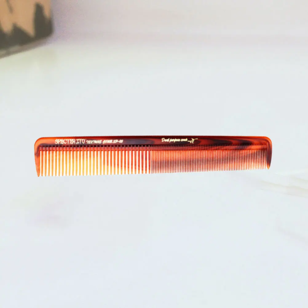 

Retro Comb for Greasy Hair Hand Textured Woman Metal Anti-static Pocket Styling