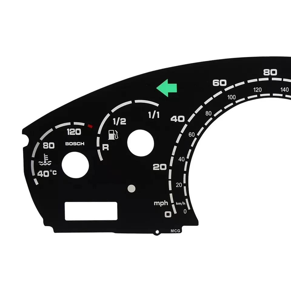 Mercedes S-Class W220, CL-Class W215 Upgarde AMG Gauge Face 220MPH S600 V12