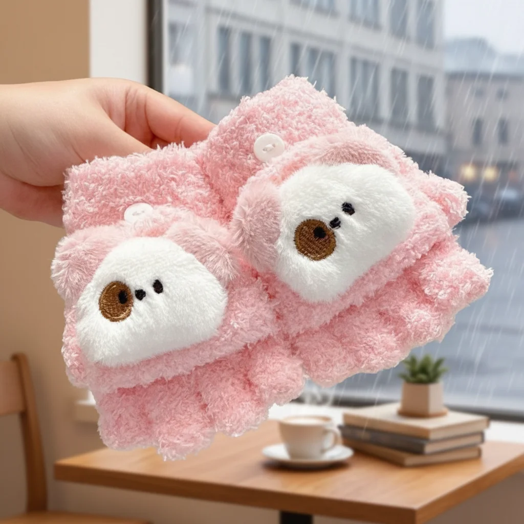 

4-10 Years Old Cute Warm Kids Winter Gloves Coldproof Windproof Children Mittens Elastic Candy Color Knitted Gloves Outdoor
