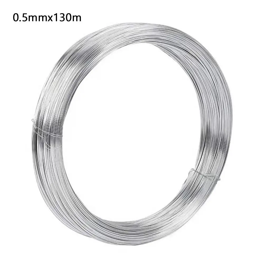 Fixing Up Fences Solid Wire Galvanized Iron Wire Fine Steel Wire Rope Galvanized Hobby Wire Crafts DIY Projects