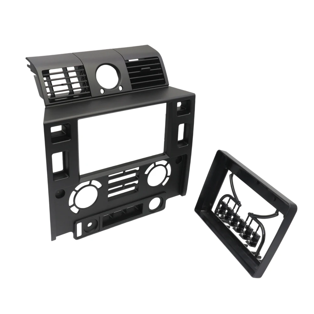 7/9 Inch Touchscreen Car Radio Bezel Replacement Frame Panel For Land Rover Defender 90 2007‑2016