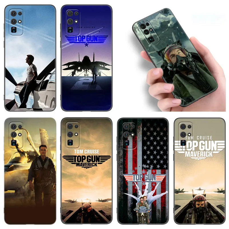 Top Gun Maverick Phone Case For Huawei Nova 5T 7 8 9 7i 8i Honor 30S 50 60 70 Mate 10 20 Lite 40 Pro Plus SE Soft Black Cover