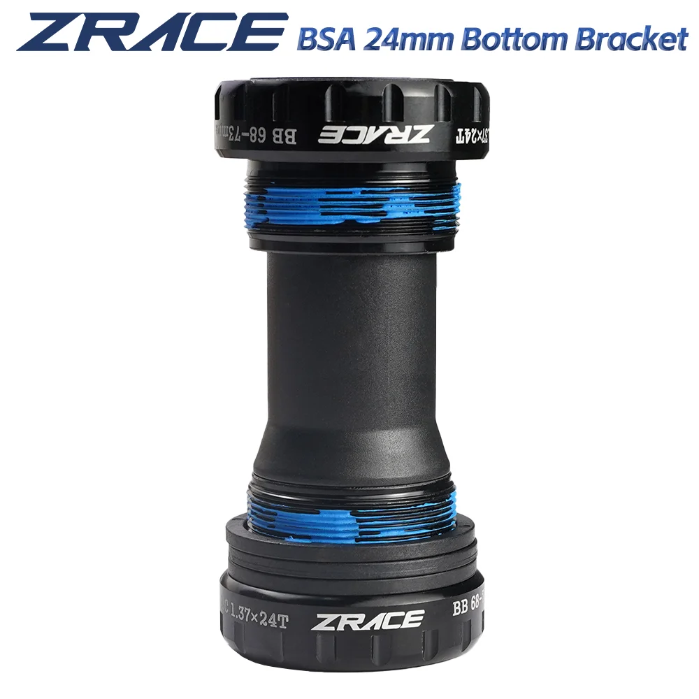 ZRACE BSA 24mm Bottom Bracket Aluminum CNC, BB51 / BB52 / BB70 / BB83