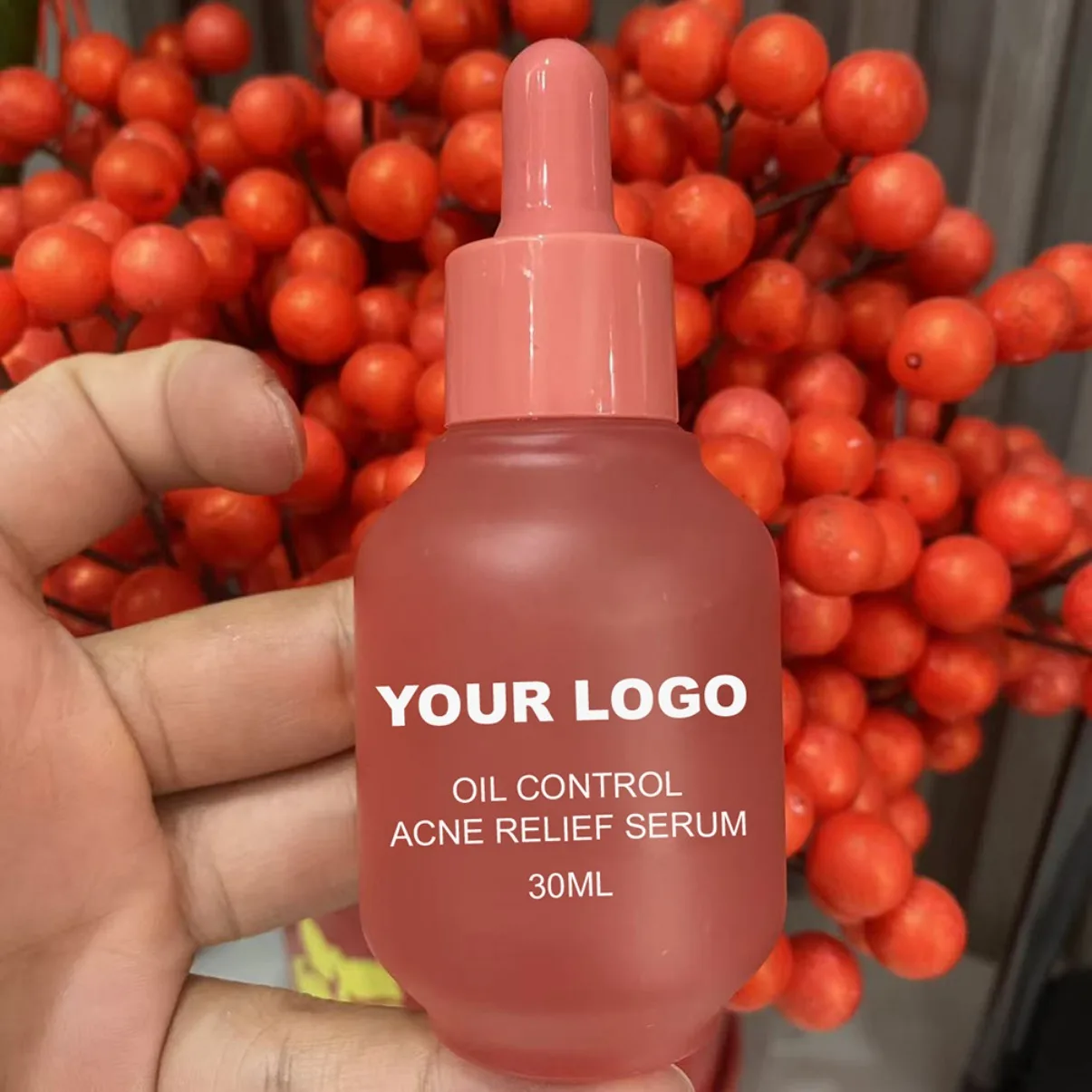 프라이빗 라벨 맞춤 로고 비건 30ML 유분 조절 블랙헤드 제거 살리실산 여드름 치료 페이셜 세럼 도매 메이크업