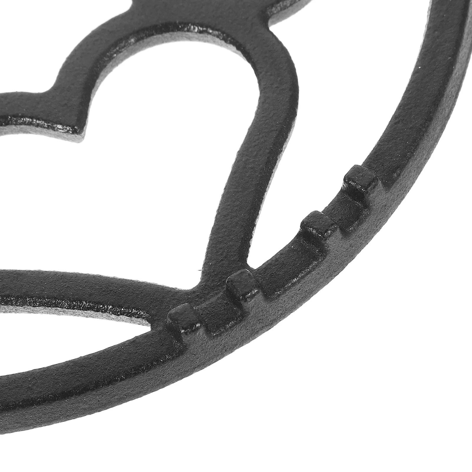 

Cast Iron Gas Stove Wok Sturdy Anti Skid Pot Rack for Wok Steaming Boiling Pot Rack Stove Accessories