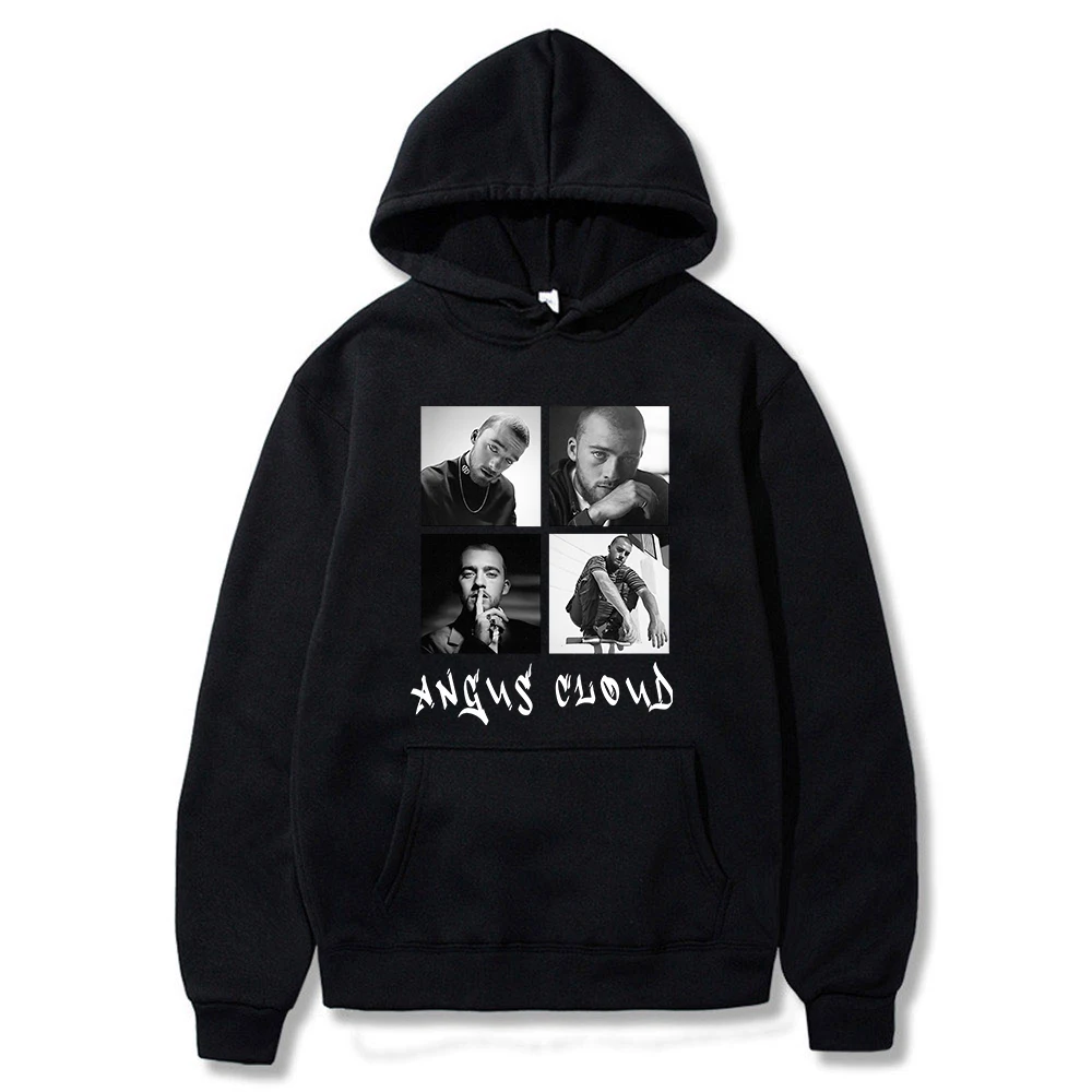 

Rip Angus Cloud Hoodie Fezco Merch Long Sleeve Streetwear Women Men Hooded Sweatshirt 1998-2023 Rest in Peace Clothes