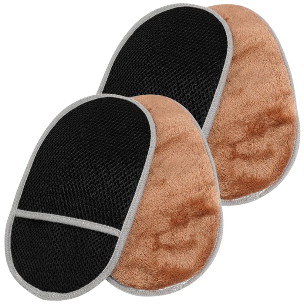 

4pcs Car Washing Mitts Coral Fleece Gloves for Cleaning Interior Exterior Painters Tool Mitten Supply Non Scratch Safe