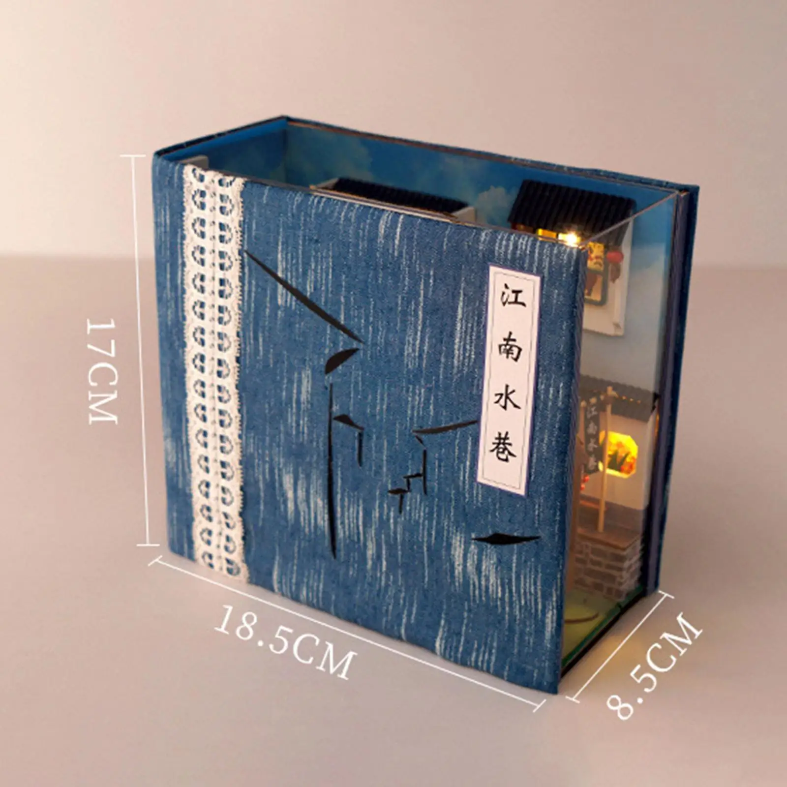 Miniatur-Puppenhaus-Set mit Möbelmodell für pädagogische Erwachsene