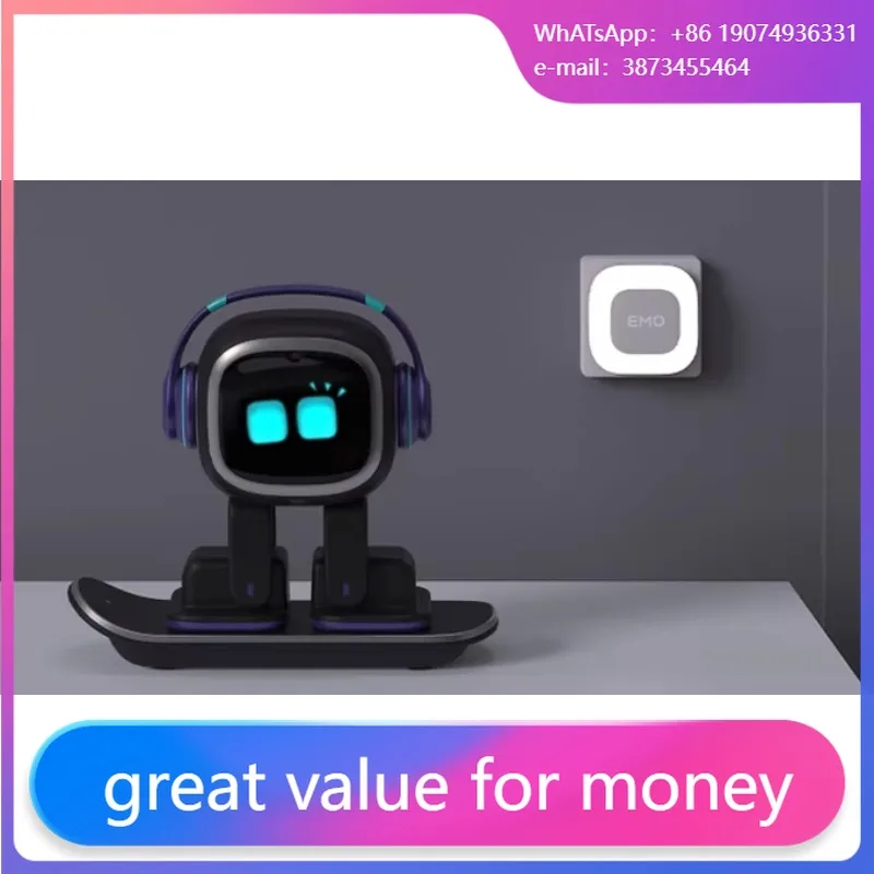 AI EMO Robot A Cute Toy Intelligent Companion Of Pet Robot, Smart Robot For People